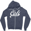 cali black logo Zipper Hoodie