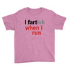 funny i fartlek Youth Tee