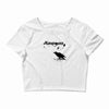 nevermore Crop Top