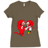 Ugandan Knuckles Ladies Fitted T-Shirt