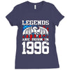 legends are born in 1996 hoodie 5 Ladies Fitted T-Shirt