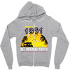made in 1951 all original parts Zipper Hoodie