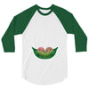 Two Peas In a Pod Twin Chocolate Babies 3/4 Sleeve Shirt