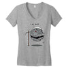 i am death Women's V-Neck T-Shirt