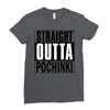 pubg - straight outta pochinki Ladies Fitted T-Shirt