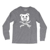 pig bacon cross bones pirate Long Sleeve Shirts