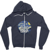 Art Gogh Zipper Hoodie