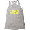 insane gym training bodybuilding workout keepfit weightlifting Racerback Tank