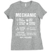 Mechanic Ladies Fitted T-Shirt