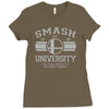 smash university Ladies Fitted T-Shirt