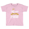kings are born in 1988 Toddler T-shirt