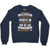 Super Cool Father In Law Of A Freaking Awesome Son In Law Crewneck Sweatshirt