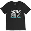 faster than the speed of something slower V-Neck Tee