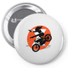 black attack Pin-back button