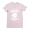 Natural 1   Orc White Edition Ladies Fitted T-Shirt