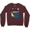 mom moon&amp;back Crewneck Sweatshirt