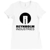 reynholm industries,,,,, Ladies Fitted T-Shirt