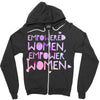 empowered women 4 Zipper Hoodie