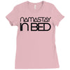 namastay in bed Ladies Fitted T-Shirt