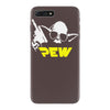 pew yoda wars funny iPhone 7 Plus Case