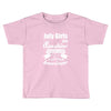 July Girls Are Sunshine Mixed With A Little Hurricane Toddler T-shirt