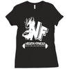 vegeta fitness gym Ladies Fitted T-Shirt