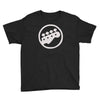 scott pilgrim vs the world bass guitar rockband vintage show movie tee Youth Tee