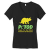 petod Women's V-Neck T-Shirt