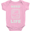 nerd life is the best life Baby Onesie