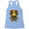 skull axe Racerback Tank