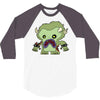 zombie monster 3/4 Sleeve Shirt