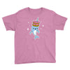 narwhal donuts kawaii cute unicorn harajuku sweet cool awesome Youth Tee