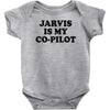 jarvis is my co pilot Baby Onesie