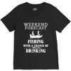 fishing funny V-Neck Tee