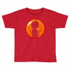 Kid Goku Saiyan With Dragon Ball 4 Star Toddler T-shirt