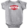 it's called beer pong Baby Onesie