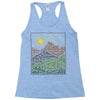 mountain line Racerback Tank