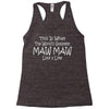 worlds greatest maw maw Racerback Tank