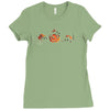 spooky kitties Ladies Fitted T-Shirt