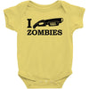 i shotgun zombies funny t shirt dead apocalypse s 3xl Baby Onesie