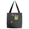 pocket red pandas Tote Bags