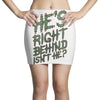 zombie right behind Mini Skirts