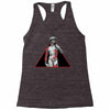 david with rose tattoo Racerback Tank