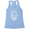 praying hands cross mary rock band baseball jersey Racerback Tank