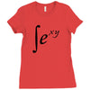 sexy math t shirt s m l xl 2xl 3xl funny awesome sex humor college ner Ladies Fitted T-Shirt