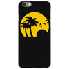 beach silhouette birds sand sunset iPhone 6/6s Case