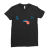 i don't like Ladies Fitted T-Shirt