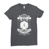 Natural 1   Orc White Edition Ladies Fitted T-Shirt