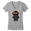 ninja Women's V-Neck T-Shirt