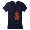 Pubg Silhouette Women's V-Neck T-Shirt
